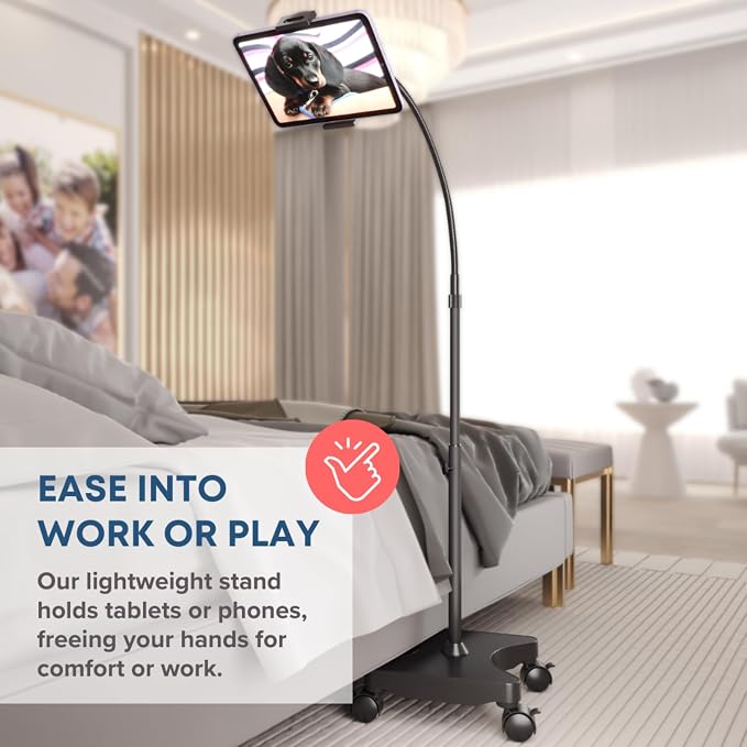 LEVO Adjustable Tablet & Phone Floor Stand