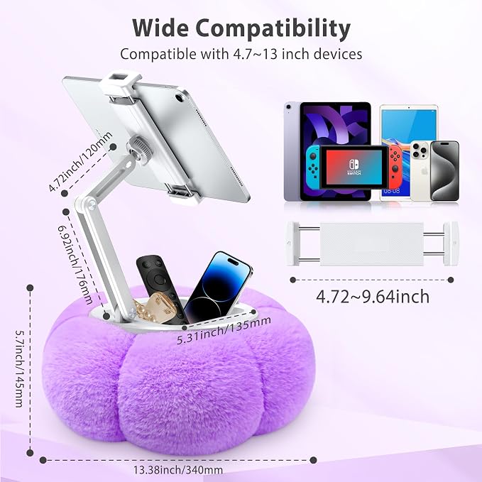 CreaDream Pumpkin Tablet Pillow Stand Holder