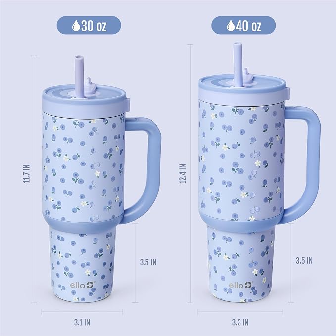 Ello Oasis 40oz Insulated Stainless Steel Tumbler