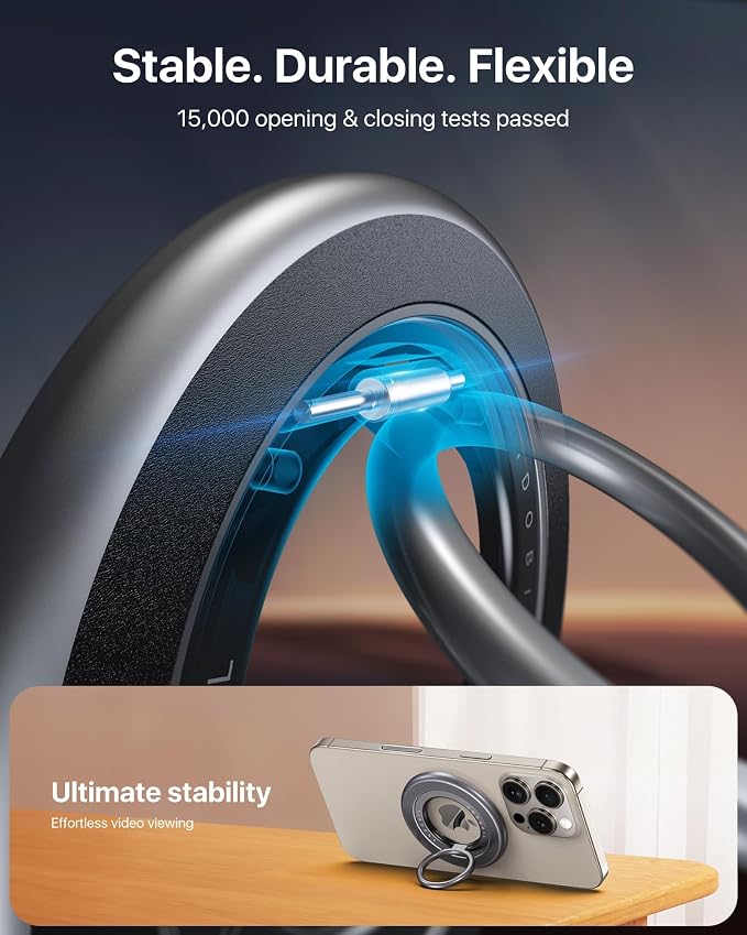 andobil 2025 Upgraded Double-sided Magnetic Phone Grip