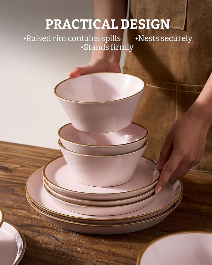 Famiware Saturn Dinnerware Sets, Ceramic Dishes