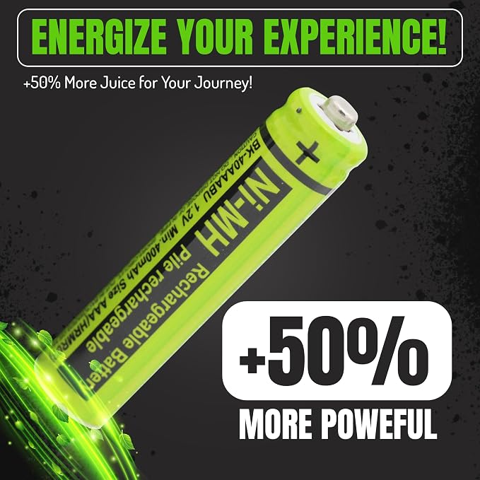 RocketBus 2 BK-40AAABU Replacement 1.2V 400mAh Battery Packs