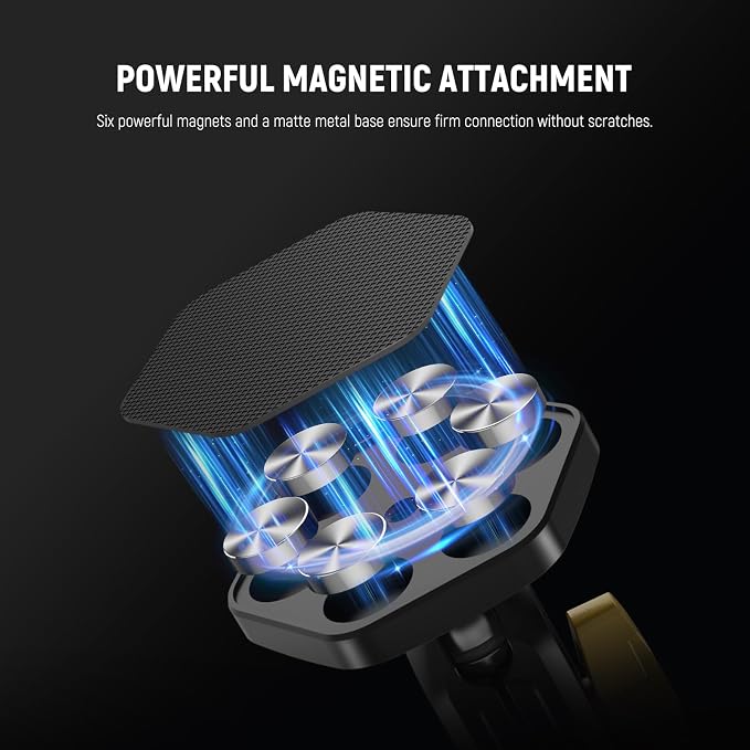 Neewer Magnetic Action Camera Car Mount Kit