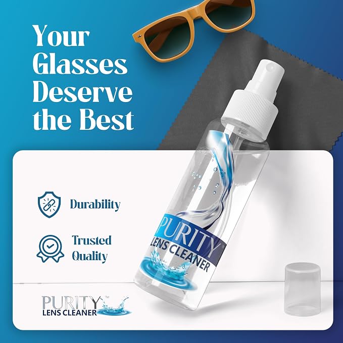 Purity Eyeglass Lens Cleaner Spray Kit