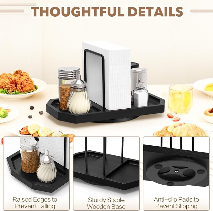 Rotating Napkin Holder for Table