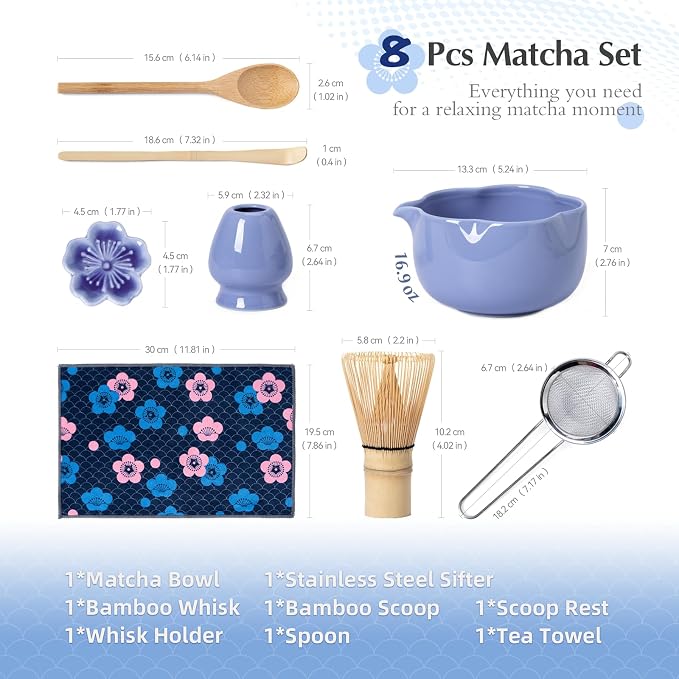 Matcha Set, Sifter and other Matcha Tools