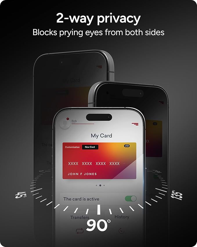 ZAGG Glass Elite Privacy Screen Protector