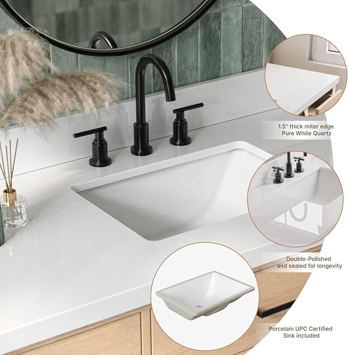 61" Inch Bathroom Vanity
