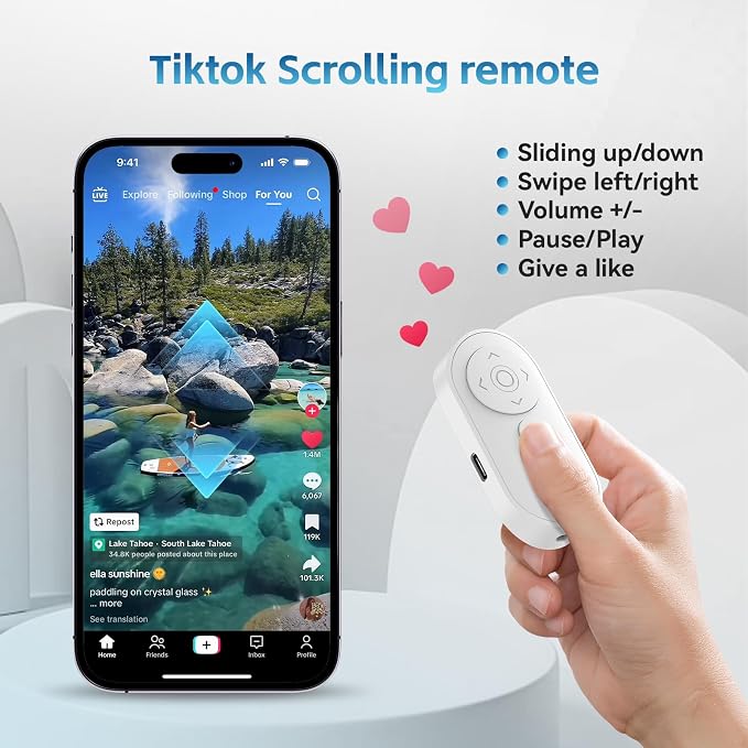 Bluetooth Camera Remote Shutter