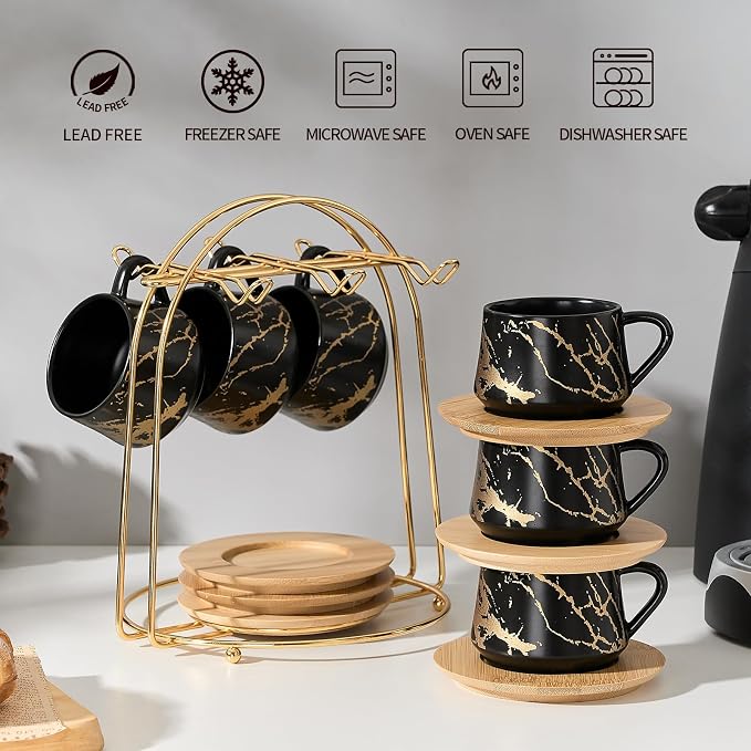 LUKA Ceramic Espresso Cups