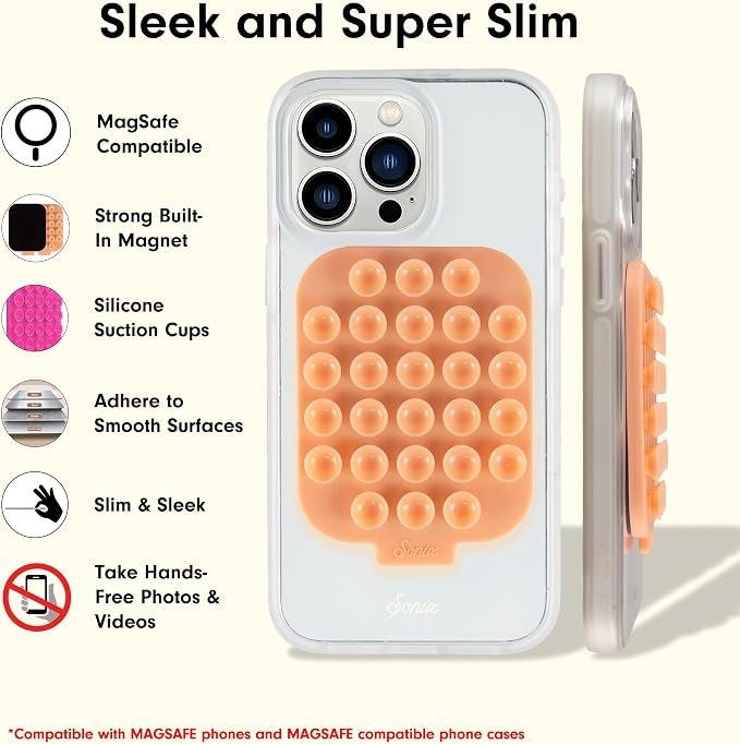 Sonix | Magnetic Silicone Suction Cup Phone Mount