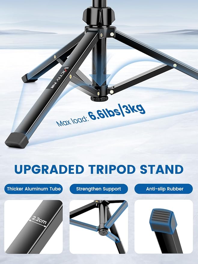 Phone Tripod, Stable & Adjustable Tall, Suit