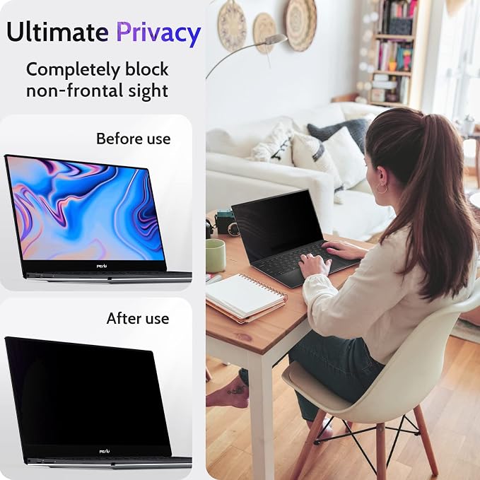 15.6 Inch Laptop Privacy Screen Compatible