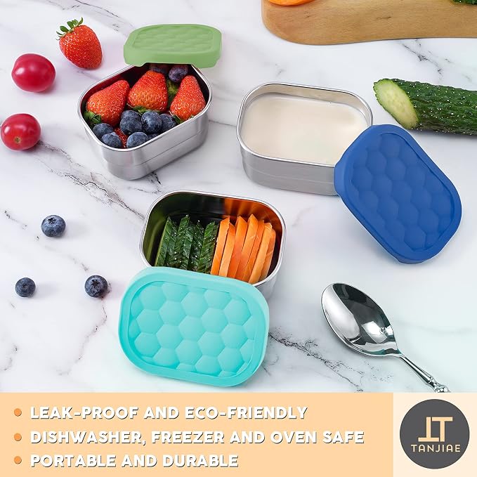 Small Stainless Steel Snack Containers
