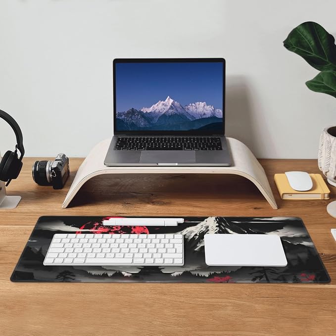 Extended Gaming Mouse Pad, Large Desk Mat XL Anime Mouse Pad Waterproof