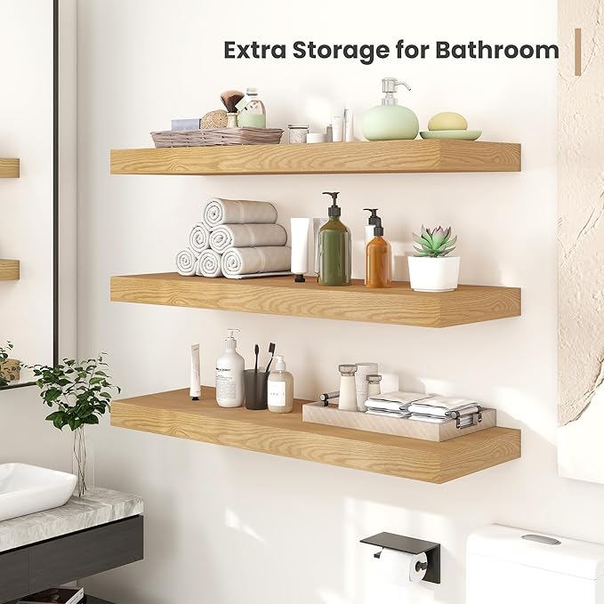12 Inch Deep Floating Shelves