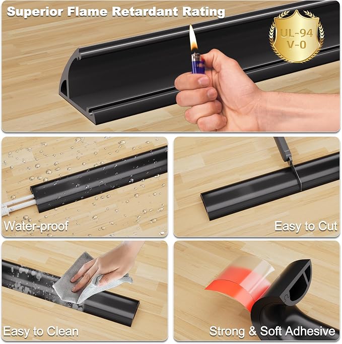 10FT Side-Open Extension Cord Covers
