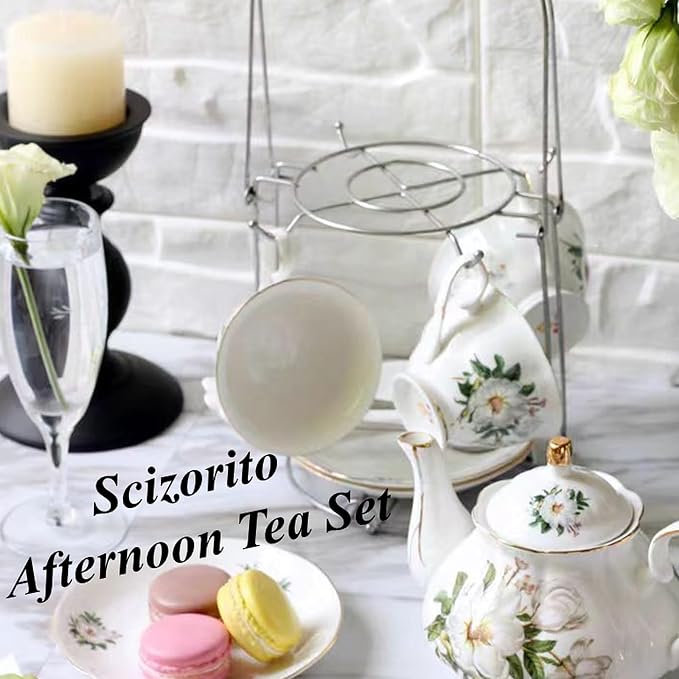 Ceramic Coffee Tea Gift Sets, European Luxury Tea Set, Suitable as A Gift