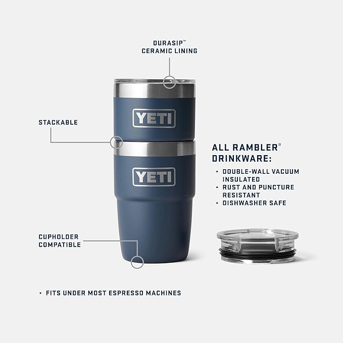 YETI Rambler 8 oz Insulated Coffee Mug