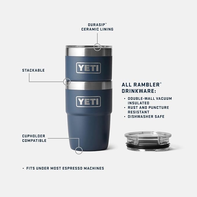 YETI Rambler 8 oz Insulated Coffee Mug