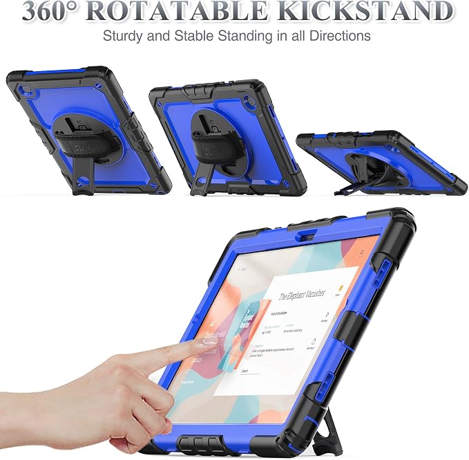 SEYMAC stock Case for Samsung Galaxy Tab A9 8.7'', Full-Body Drop Protection