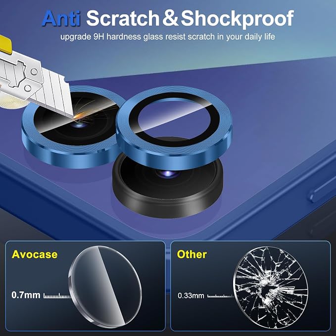 for Samsung Galaxy Z Flip 7 Camera Lens Protector, Individual Metal Ring