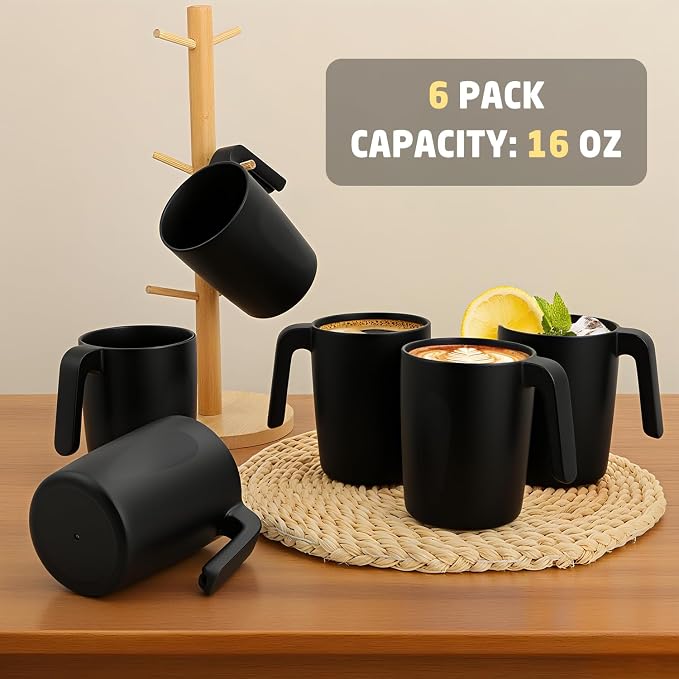 Wheat Straw Coffee Cups 16 OZ, Wheat Straw Cups