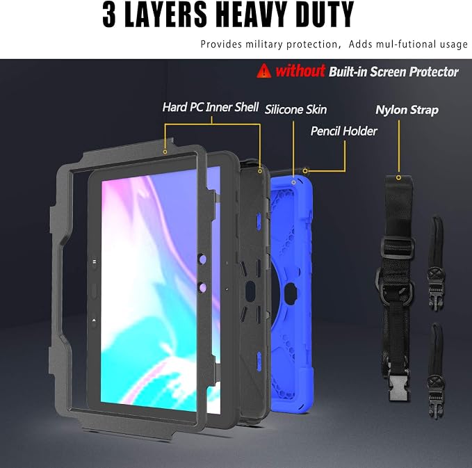 Rantice Case for Samsung Galaxy Tab Active5 PRO / Active4PRO / Active PRO 10.1