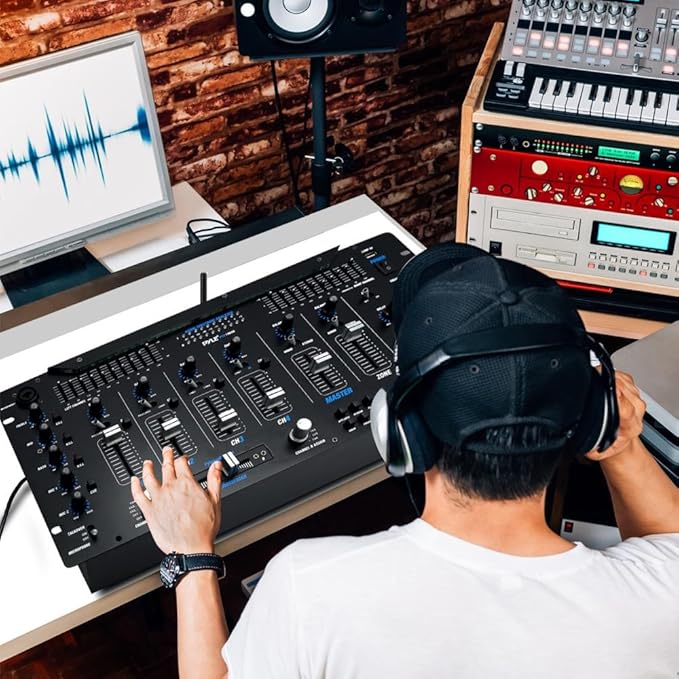 Pyle 6 Channel Mixer DJ Controller