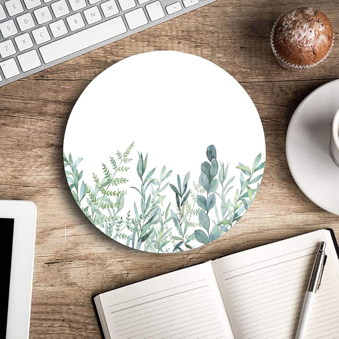 Round Mouse Pad, Washable Gaming Mousepads