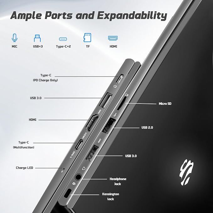 15.6" FHD IPS Student-Laptop Computer