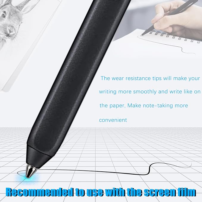 Universal Fit No Worn Out Fine Titanium Alloy Fine Pencil Nibs Compatible