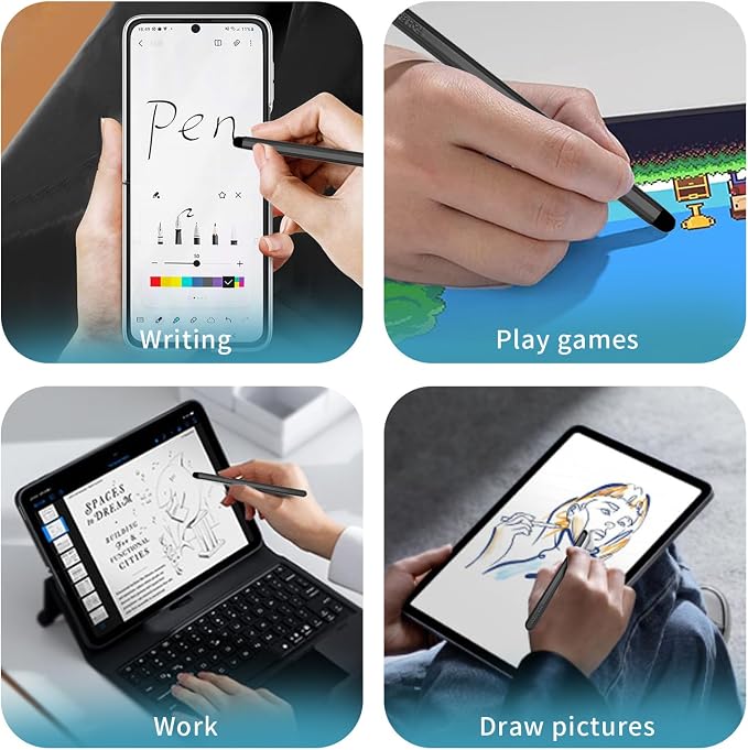 Stylus Pens with Pen Slot for Touch Screens, High Precision Capacitive