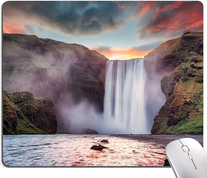Hokafenle Mouse Pad, Waterfall Mouse Pad, Falls Mouse Pads