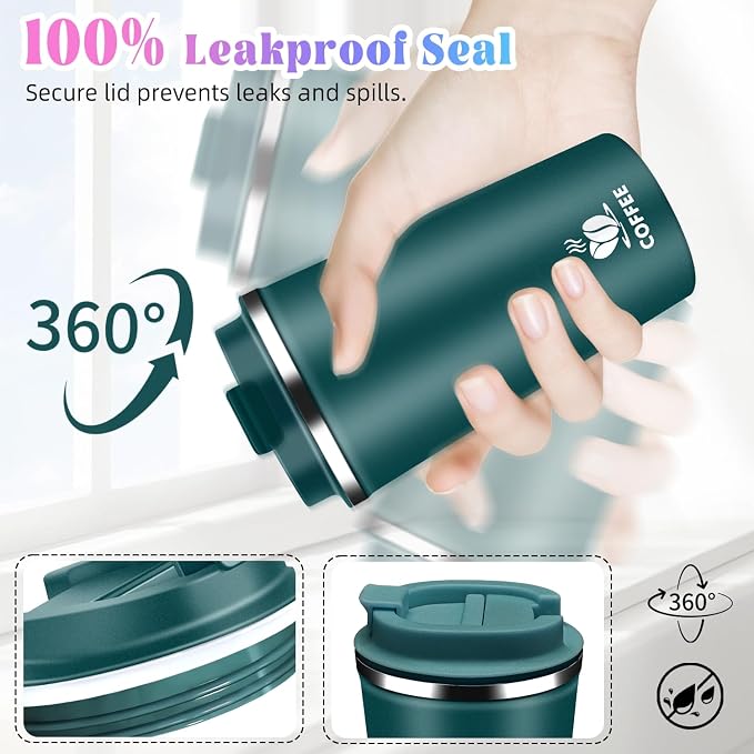 17oz Insulated Travel Coffee Mug
