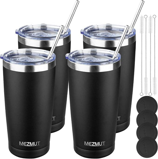 MEZMUT 20oz Insulated Tumbler Cup Travel Coffee Mug
