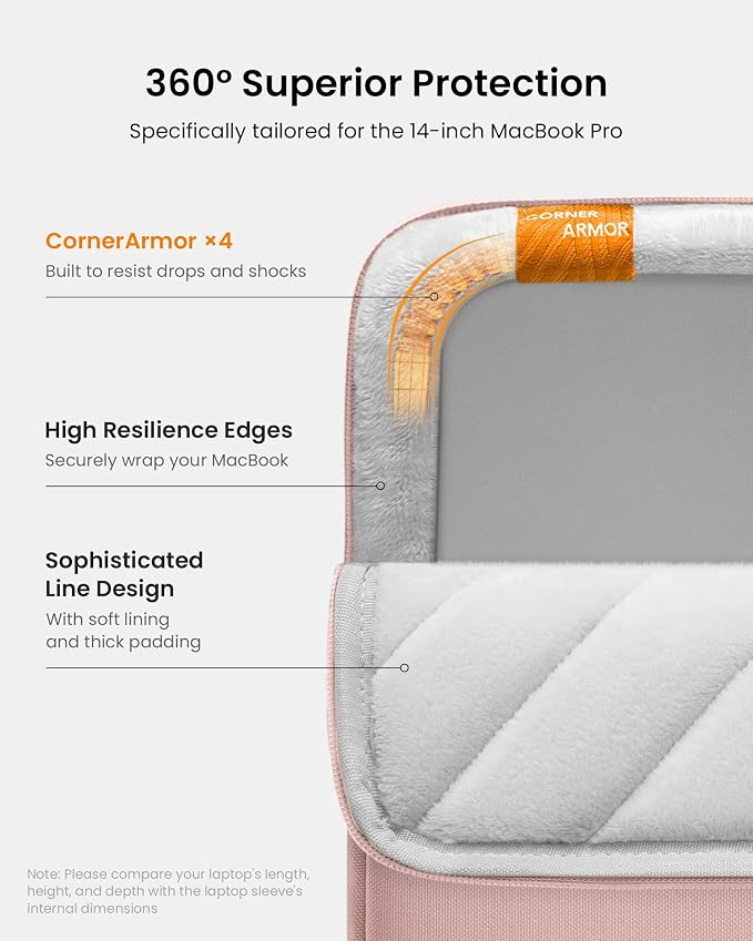 tomtoc 360 Protective Laptop Sleeve