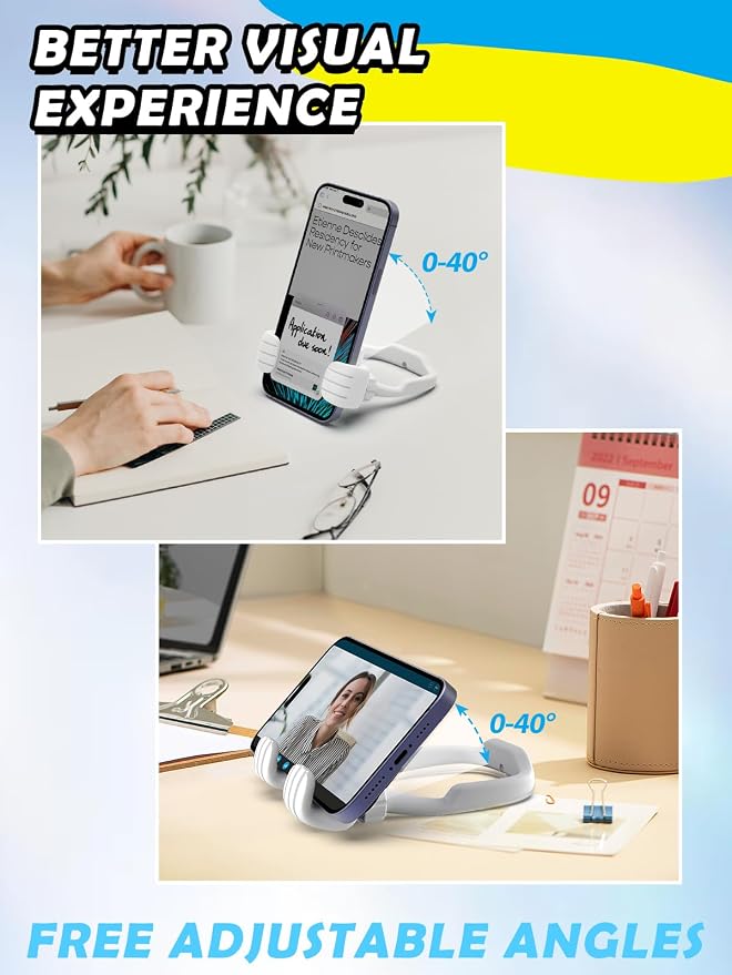 Back to School Supplies Gifts for Boys Girls: Thumbs Up Lazy Phone Stand Holder