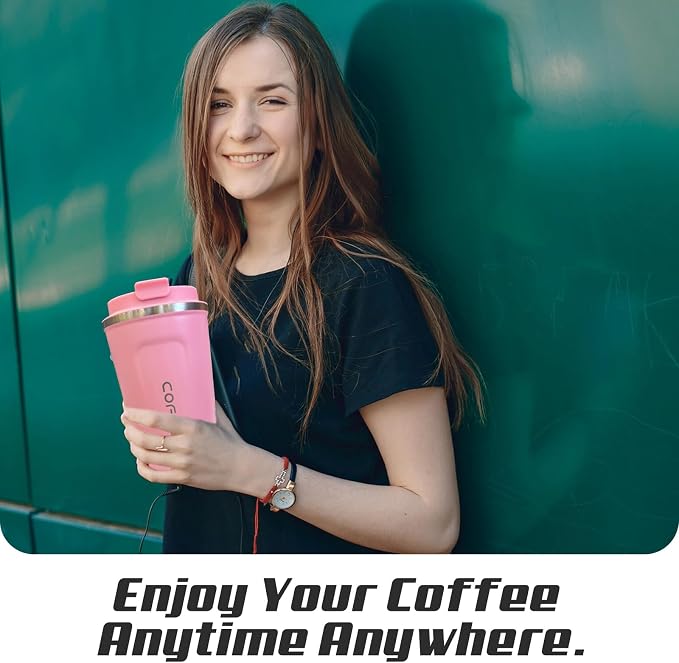SPLMIFA Travel coffee mugs leak-proof, reusable coffee cups