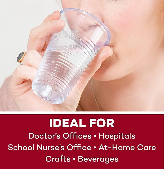 Dealmed Disposable Plastic Cups