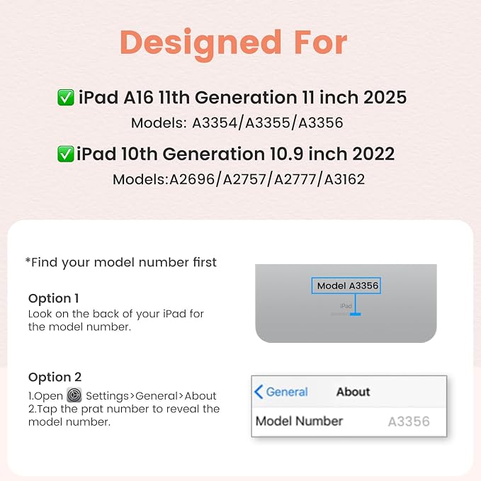 BLUTLOTUS for iPad 11th 10th Generation Case