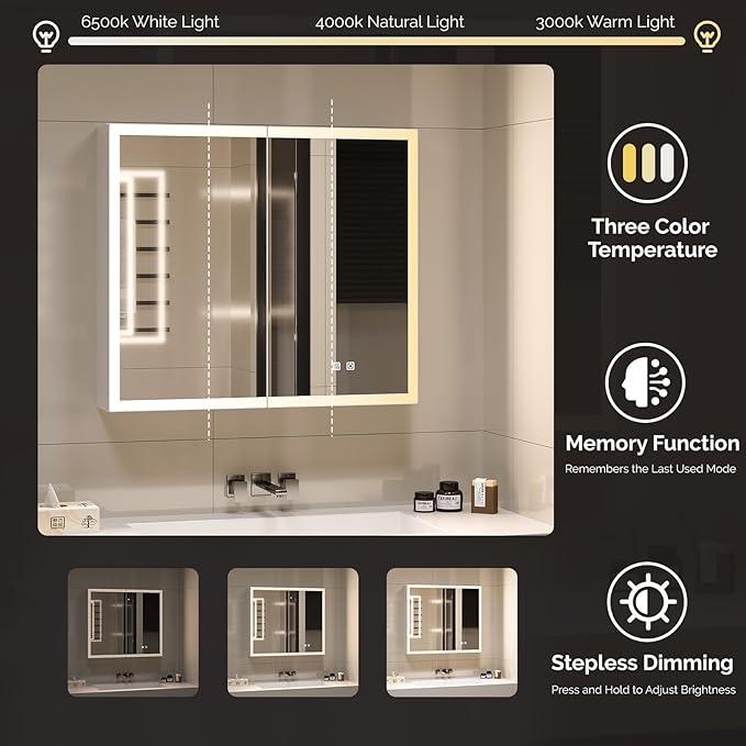 Lighted Medicine Cabinet