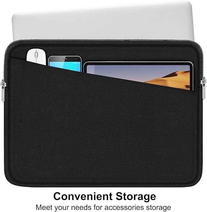 Laptop Sleeve Case 13.3 Inch, Durable 14 Inch Laptop Case Computer Carrying Bag