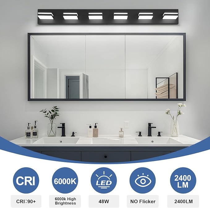 Modern LED Bathroom Lights Fixtures