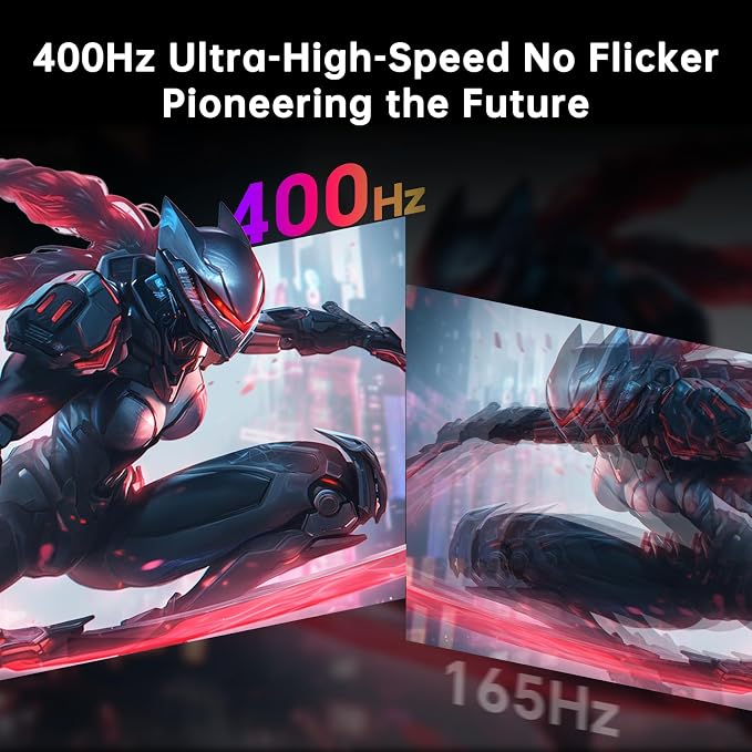 KTC 24.5 inch 400Hz 240Hz Gaming Monitor | Fast IPS 1ms | FHD 1080P Monitor |