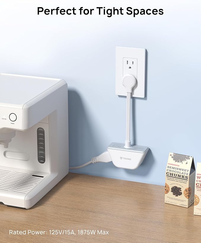 TROND Flat Outlet Extender