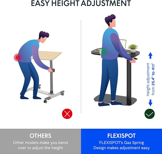 FLEXISPOT Adjustable C Table