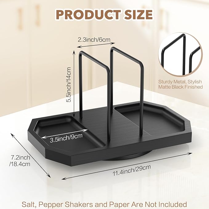 Rotating Napkin Holder for Table