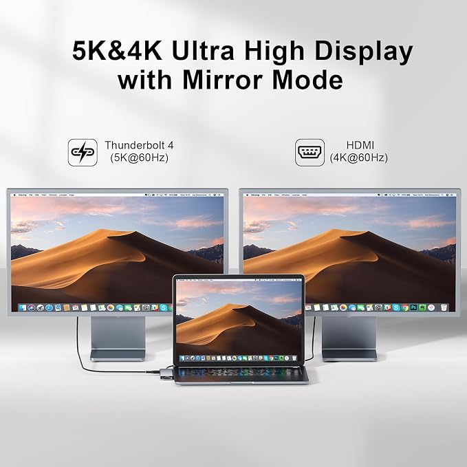 USB C Hub, USB C Adapter, 7 in 2 USB-C Hub