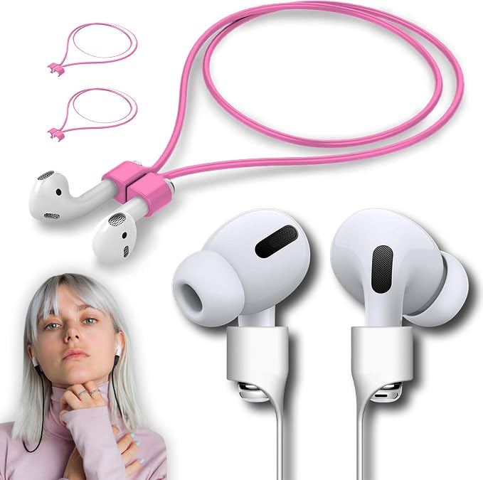 Ultra Strong Magnetic Airpod Pro Strap Anti-Lost Cord Sports Lanyard Compatible